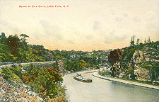 Scene on Erie Canal, Little Falls, N.Y.