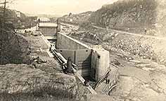 Barge Canal Lock No. 17, Little Falls, N.Y.