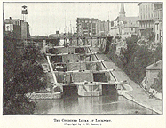 The Combined Locks at Lockport