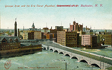 Genesee River and the Erie Canal Aqueduct