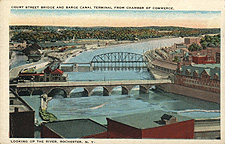 Court Street Bridge and the Barge Canal Terminal
