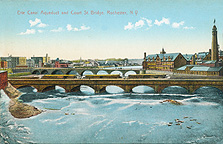 Erie Canal Aqueduct and Court St. Bridge