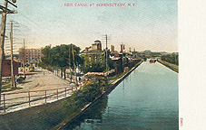 Erie Canal at Schenectady, N.Y.