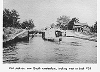 Port Jackson, looking west to Lock no. 28