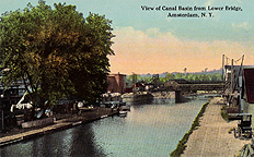 Amsterdam Canal Basin from Lower Bridge
