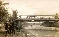 Lift Bridge, Erie Canal, Canajoharie, N.Y.
