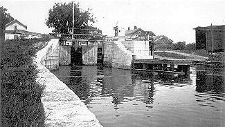 Lock no. 32, Enlarged Erie Canal, Fort Plain, N.Y.