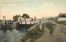 Erie Canal Lock, Rotterdam Jct., N.Y.