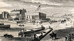 Albany Basin, 1855