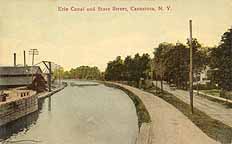 Erie Canal and State Street, Canastota, N.Y.