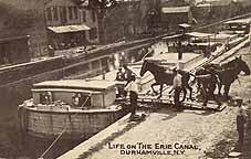 Life on the Erie Canal, Durhamville, N.Y.