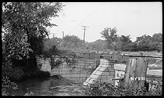 Remains of Erie Canal Aqueduct, Frankfort, N.Y.