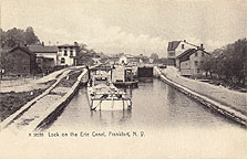 Lock 45 on the Erie Canal, Frankfort, N.Y.
