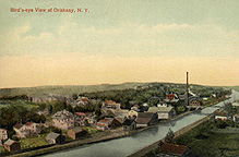 Bird's-eye View of Oriskany, N.Y.