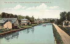 View on Erie Canal, Whitesboro, N.Y.
