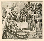 Opening of the Erie Canal
