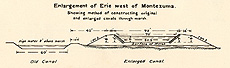 Enlargement of Erie west of Montezuma, 1862