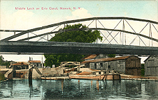 Middle Lock on Erie Canal, Newark, N.Y.