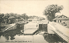 Middle Lock, Erie Canal, Newark, N.Y.