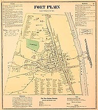 Map of Fort Plain