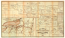 1858 map of New York State