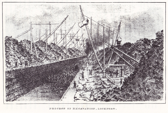 Process of Excavation, Lockport
