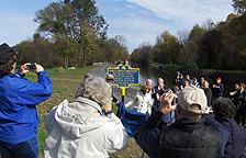 Historical marker - Re-dedication ceremony