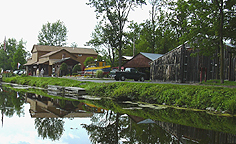 The buildings at Camillus Erie Canal Park