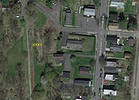 Google Map view of the remains of Lock 9