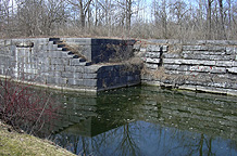 Erie Canal Lock No. 54 at Lock Berlin - eastern end
