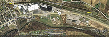 Google Earth view of Macedon and Lock 60 remains