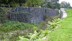 Erie Canal Lock No. 59 at Newark - eastern end, looking west