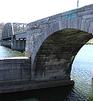 Rexford Aqueduct, northern segment, towpath side