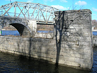 Rexford Aqueduct, prism supports, southern sides