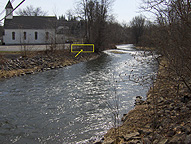 Original Erie Canal - Location of the Clinton's Ditch aqueduct
