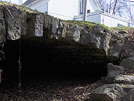 Original Erie Canal - The easternmost arch of the aqueduct