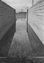 Inside Lock 5, Erie Canal, Cohoes, N.Y.