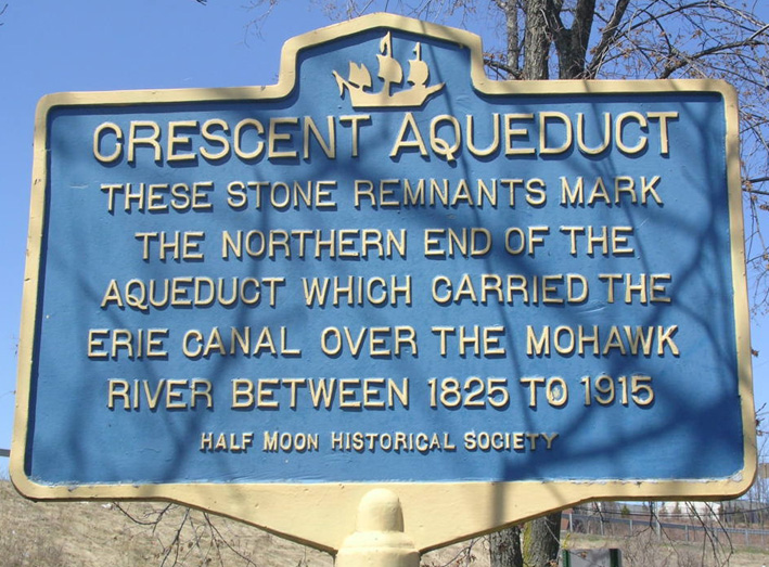 The Aqueduct of the Arches Historical Marker