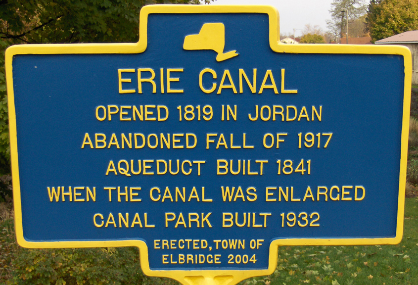 Traces of the Erie Canal - Jordan Aqueduct, Jordan, N.Y.